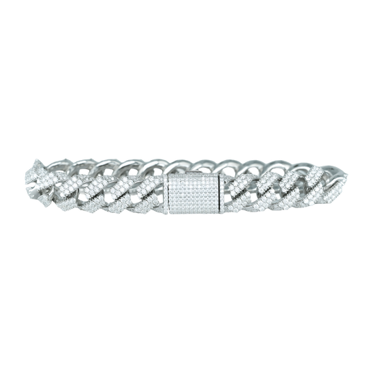 13mm VVS Moissanite Diamond Bracelet