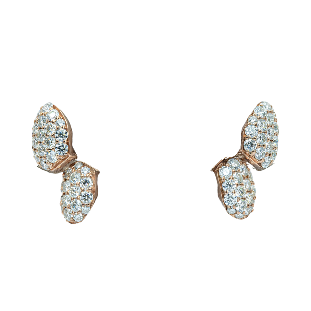 Fang with Back Bar 6 Pointer VVS Moissanite Diamond Grillz