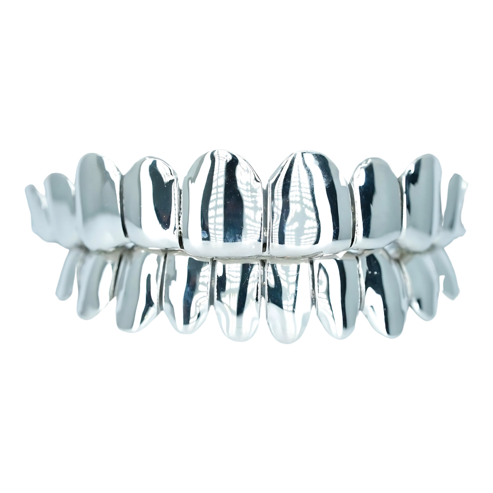Solid Grillz – Gold, Silver, & Rose Gold Perfection