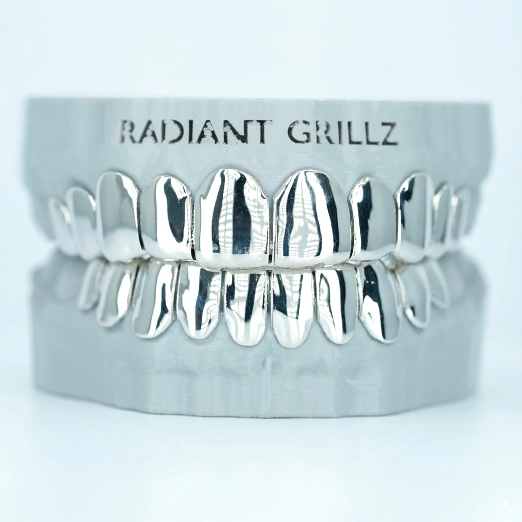 Solid Grillz – Gold, Silver, & Rose Gold Perfection
