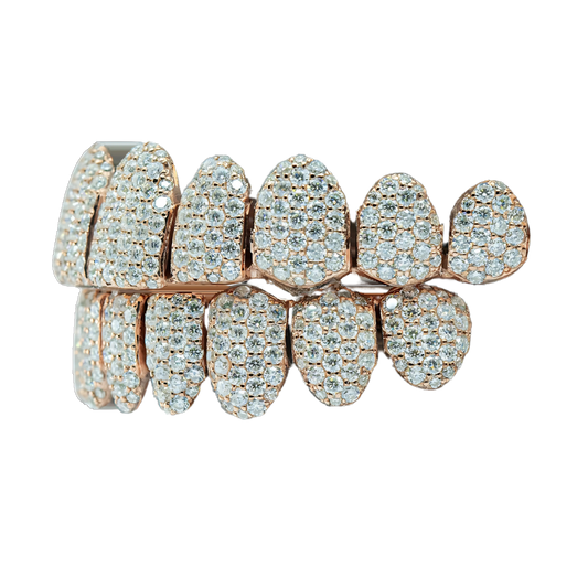 Full Bust Down VVS Lab Diamond Grillz