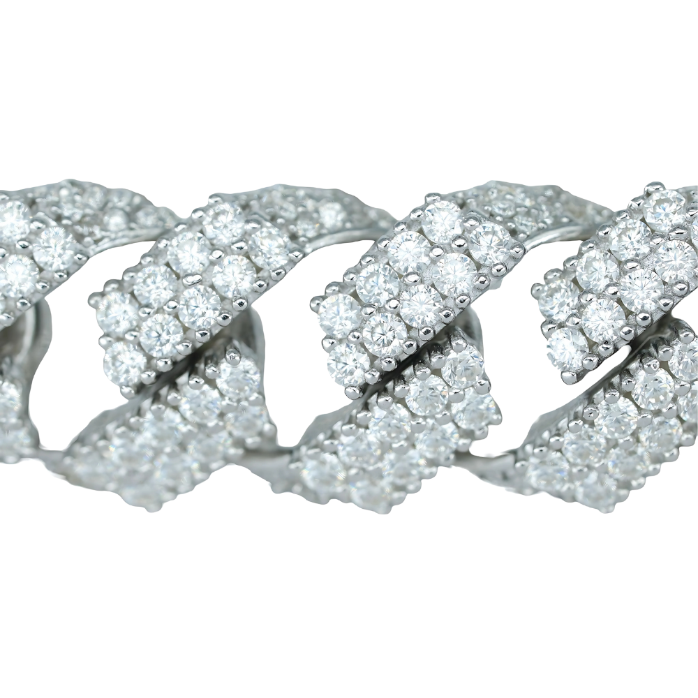 13mm VVS Moissanite Diamond Bracelet