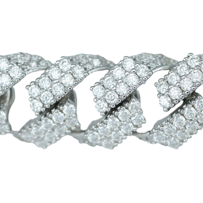13mm VVS Moissanite Diamond Bracelet