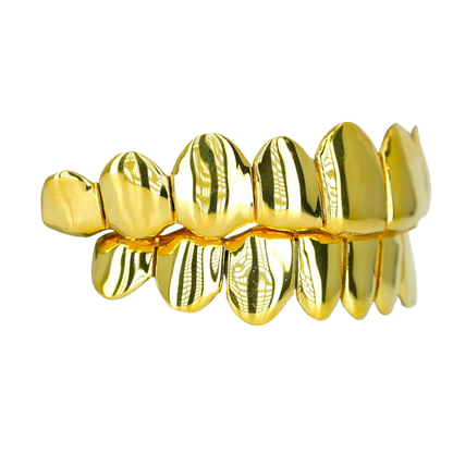 Solid Grillz – Gold, Silver, & Rose Gold Perfection