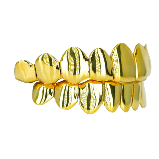 Solid Grillz – Gold, Silver, & Rose Gold Perfection