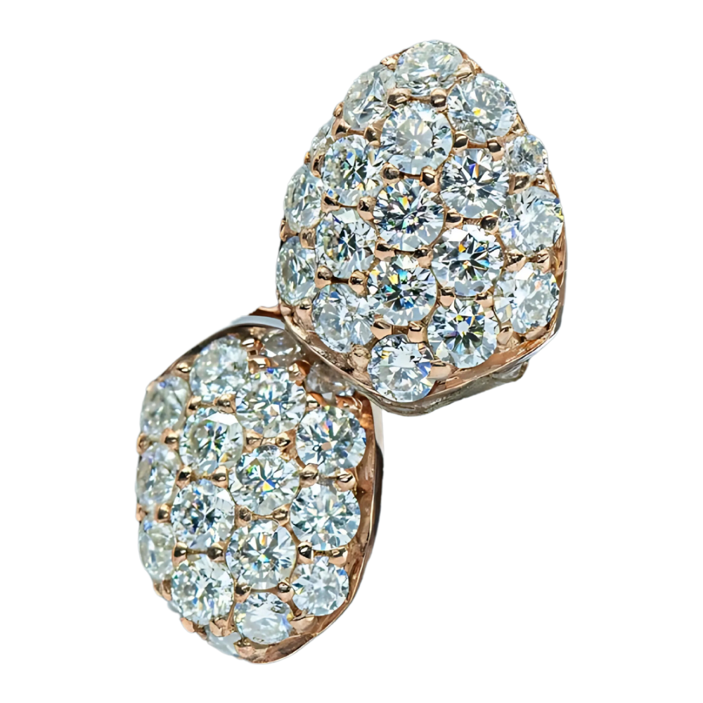 Fang with Back Bar 6 Pointer VVS Moissanite Diamond Grillz – Bold Edge, Radiant Shine