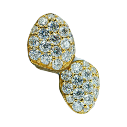 Fang with Back Bar 6 Pointer VVS Moissanite Diamond Grillz – Bold Edge, Radiant Shine