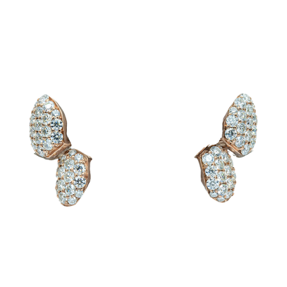 Fang with Back Bar 6 Pointer VVS Moissanite Diamond Grillz