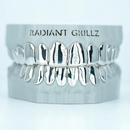 Solid Grillz – Gold, Silver, & Rose Gold Perfection