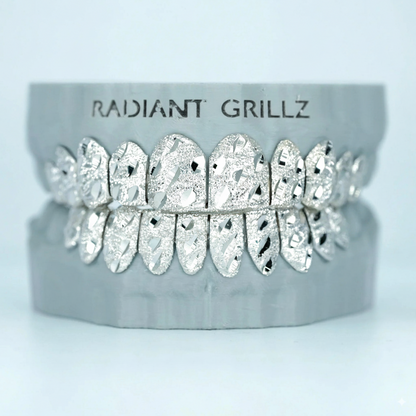 Nugget Cut & Diamond Dust Grillz