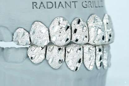 Nugget Cut & Diamond Dust Grillz