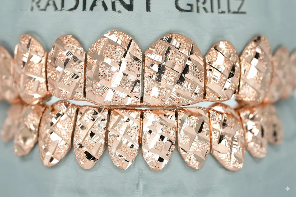 Diamond Cut & Diamond Dust Grillz