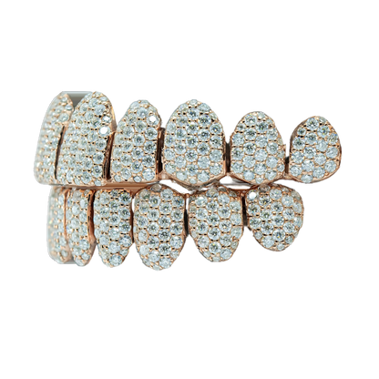 Full Bust Down VVS Lab Diamond Grillz