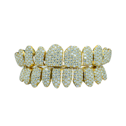 Full Bust Down VVS Lab Diamond Grillz – Unmatched Brilliance, Ultimate Luxury