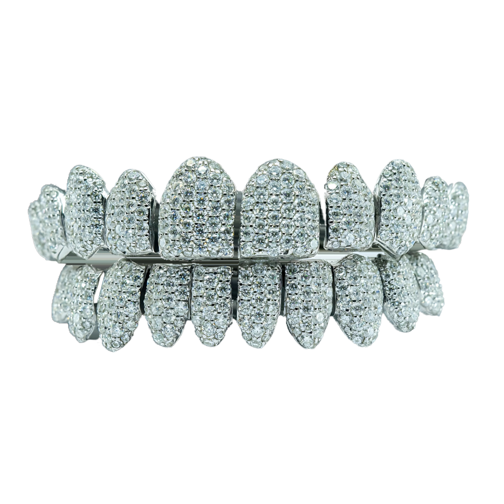Full Bust Down VVS Lab Diamond Grillz – Unmatched Brilliance, Ultimate Luxury
