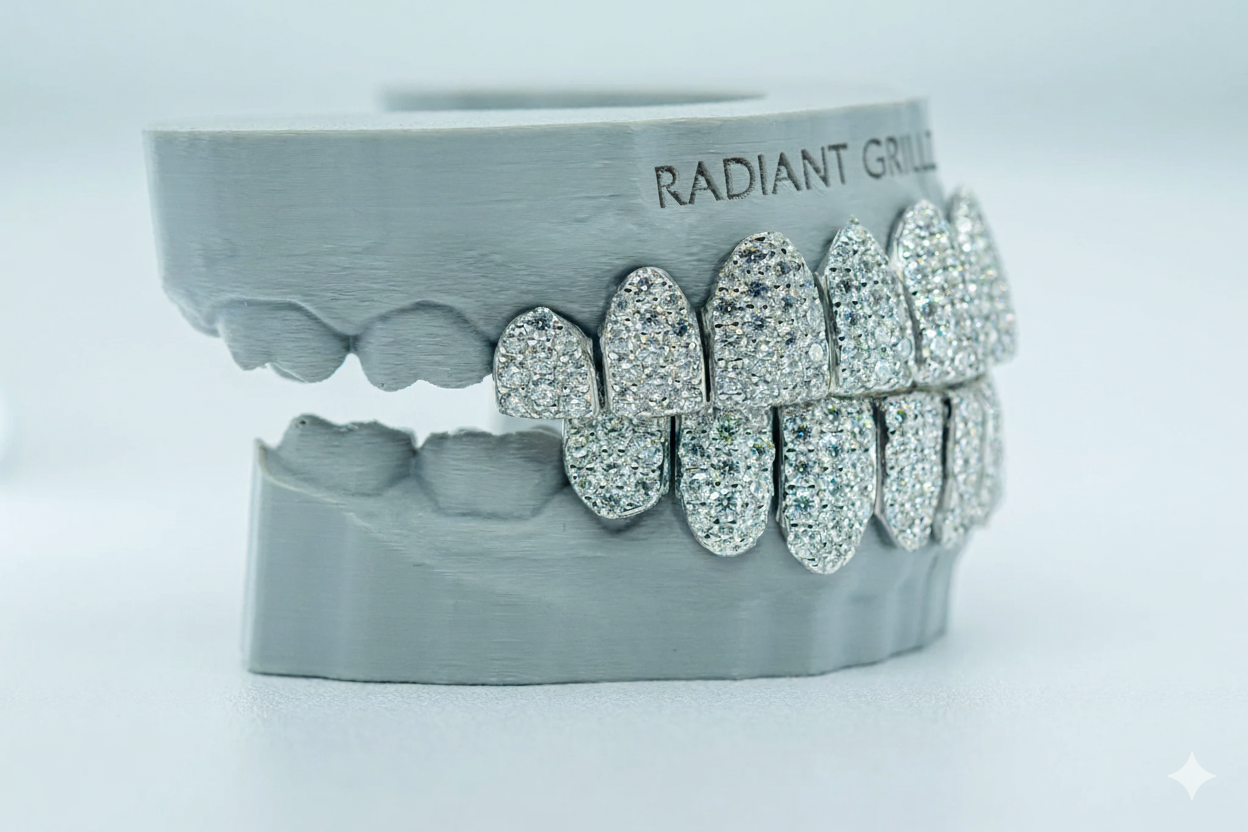 Jumbo (6 Pointer) VVS Lab-grown Diamond Grillz