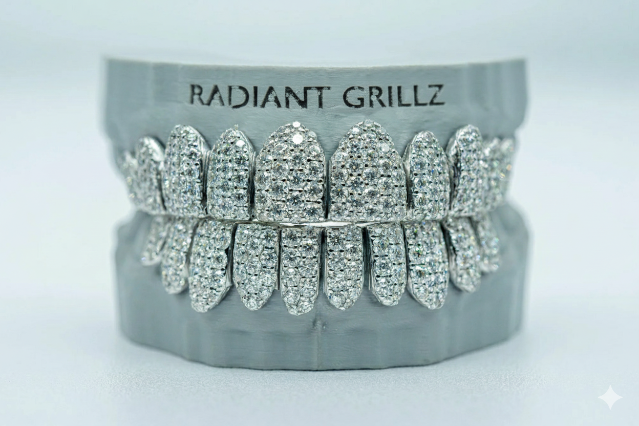 Jumbo (6 Pointer) VVS Lab-grown Diamond Grillz